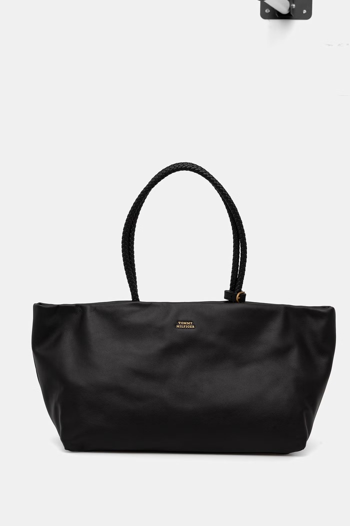 Tommy Hilfiger torebka shopper damska skórzana AW0AW18740