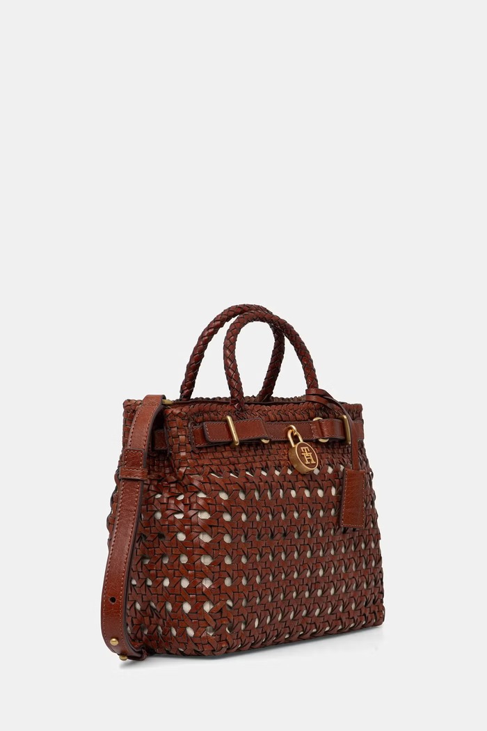 Tommy Hilfiger női bőr táska AW0AW18734 barna AW26