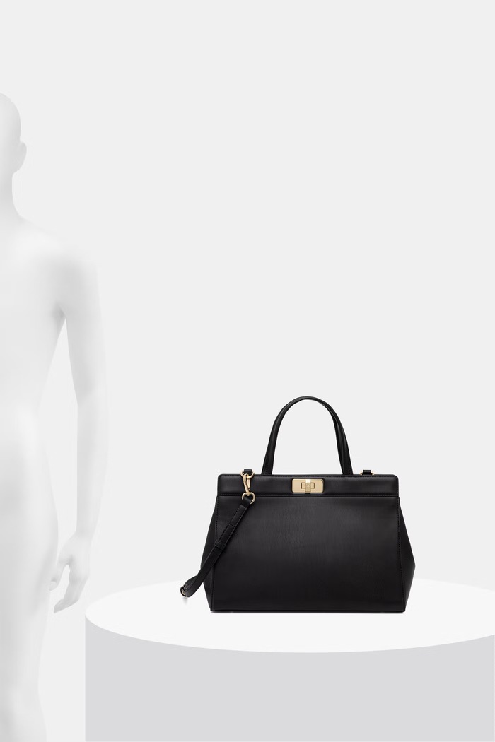 Tommy Hilfiger kabelka typu shopper dámska z imitácie kože AW0AW18729