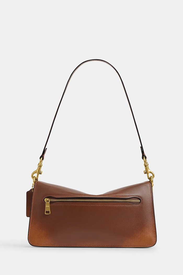 Coach torebka crossbody damska skórzana Soft Tabby Shoulder Bag 26 CEW74 brązowy AW26