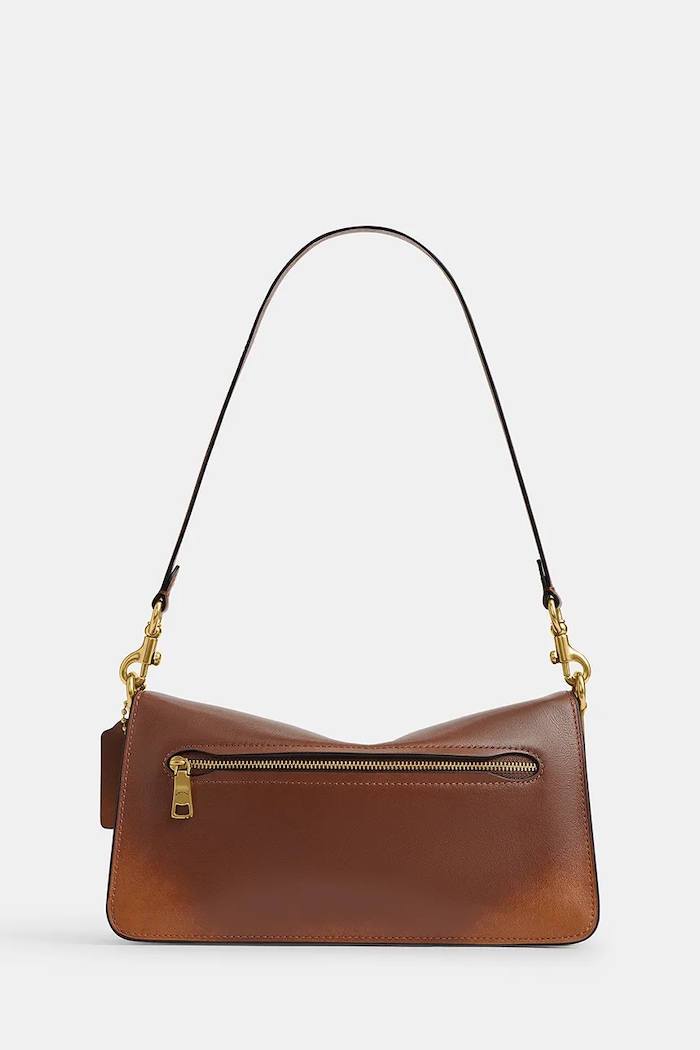 Coach torebka crossbody damska skórzana Soft Tabby Shoulder Bag 26 CEW74 brązowy AW26