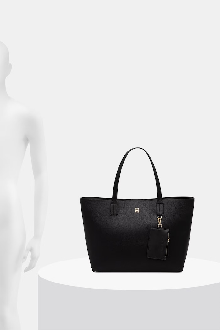 Tommy Hilfiger torebka shopper damska z imitacji skóry AW0AW18724