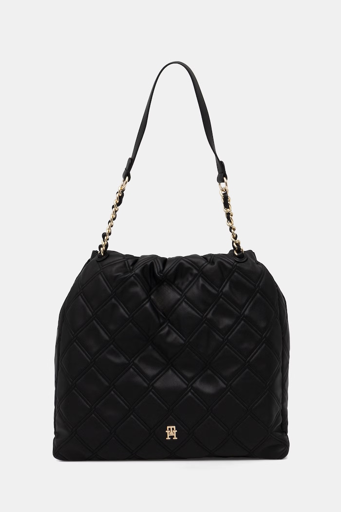 Tommy Hilfiger klasična torbica ženska črna AW0AW18719