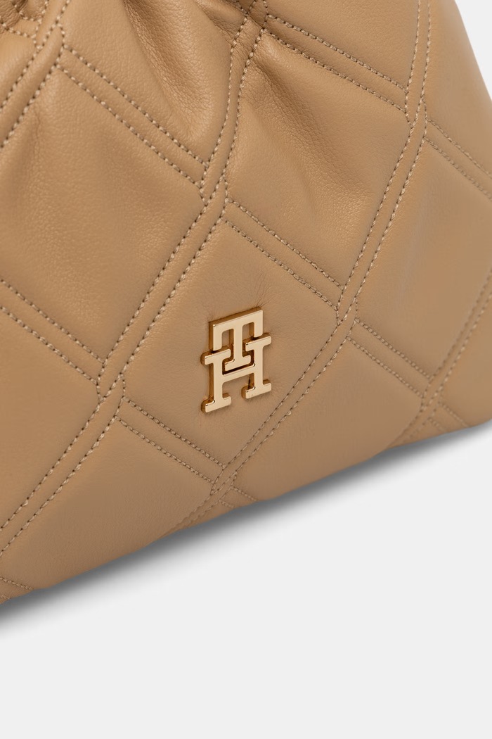 Tommy Hilfiger crossbody torbica ženska bež AW0AW18718