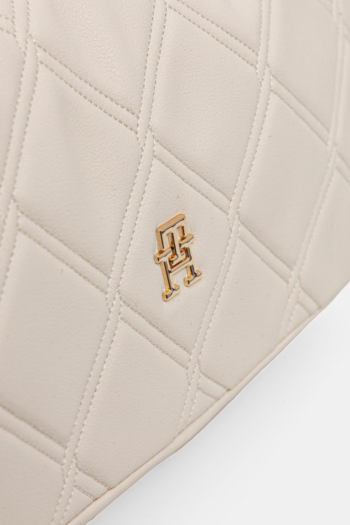 Dodatki Tommy Hilfiger crossbody torbica ženska AW0AW18717 bež