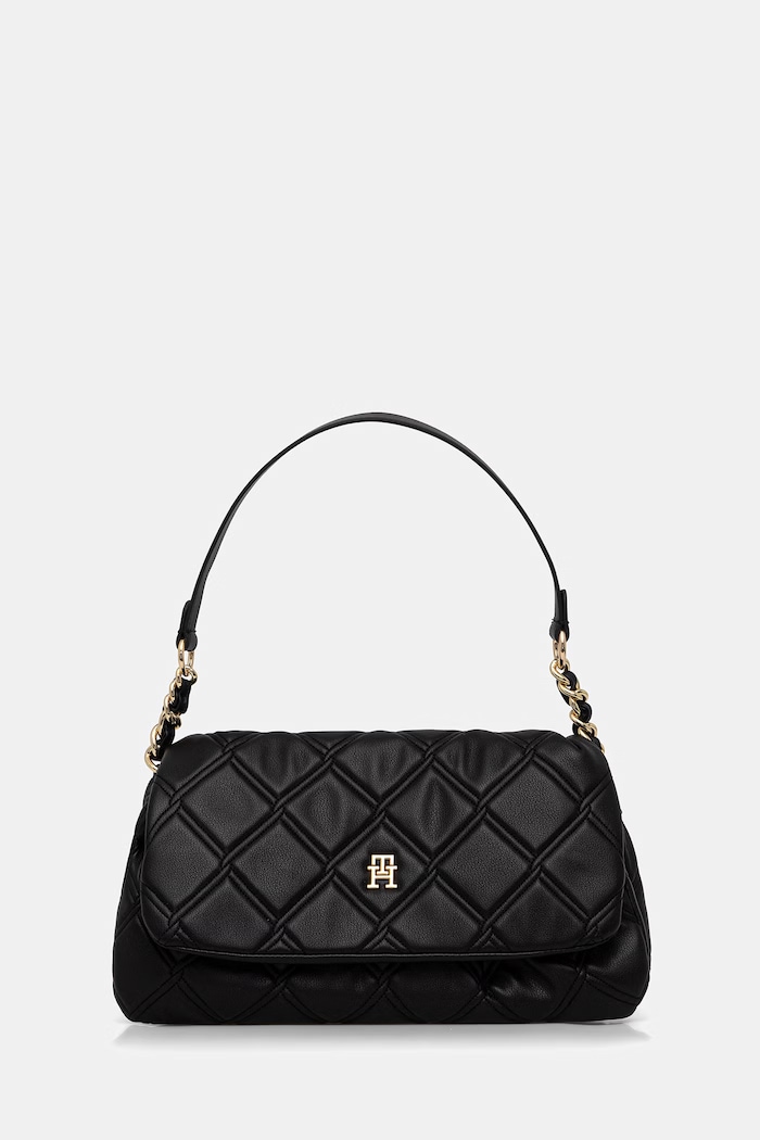 Tommy Hilfiger crossbody torbica ženska črna AW0AW18717