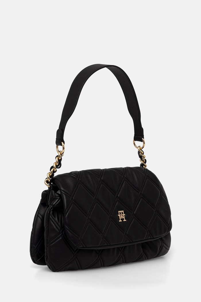 Tommy Hilfiger crossbody torbica ženska AW0AW18717 črna AW26
