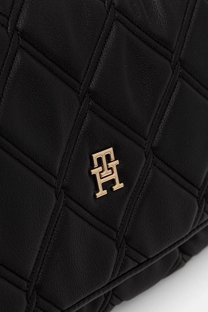 Tommy Hilfiger crossbody torbica ženska črna AW0AW18717