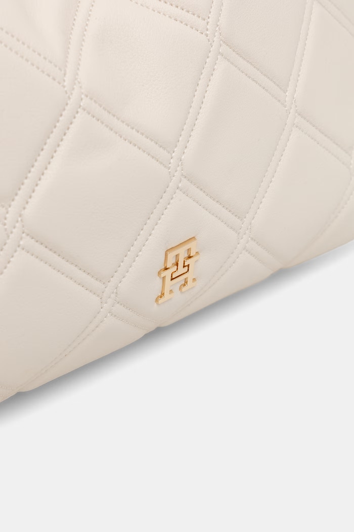 Tommy Hilfiger klasična ženska torbica iz umetnega usnja bež AW0AW18716