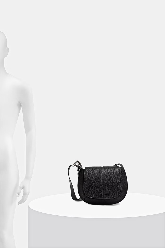 BOSS crossbody torbica ženska iz umetnega usnja CLARICE SADDLE 50568174