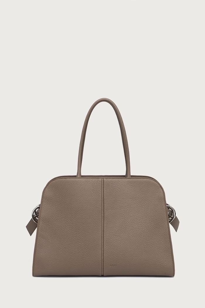 BOSS shopper γυναικεία από απομίμηση δέρματος CLARICE TOTE καφέ 50568167