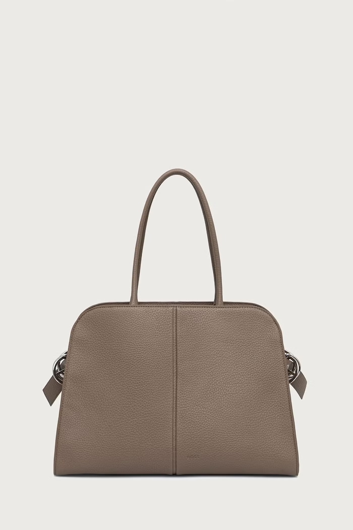 BOSS kabelka typu shopper dámska z imitácie kože CLARICE TOTE hnedá 50568167