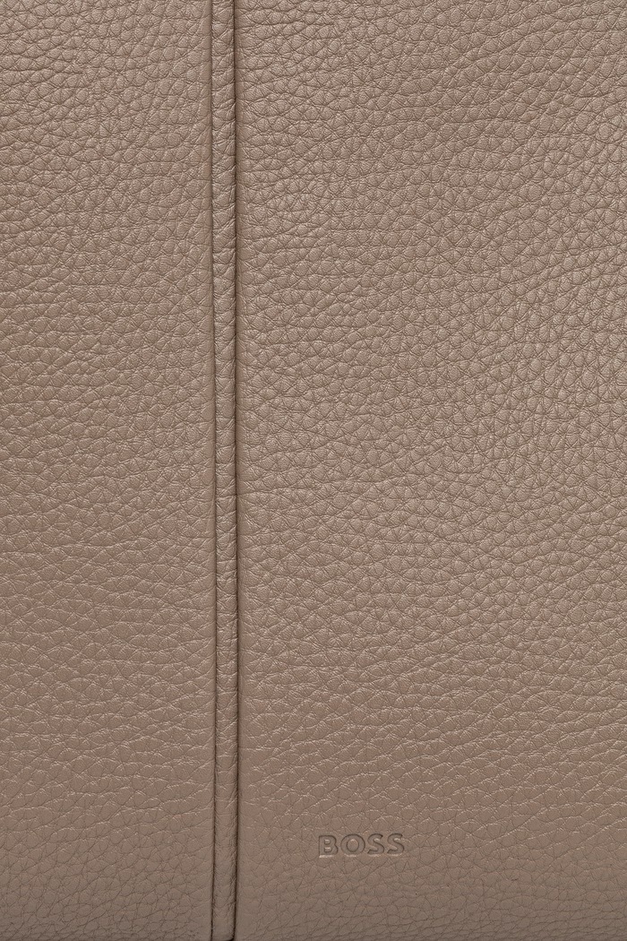 BOSS shopper γυναικεία από απομίμηση δέρματος CLARICE TOTE καφέ 50568167