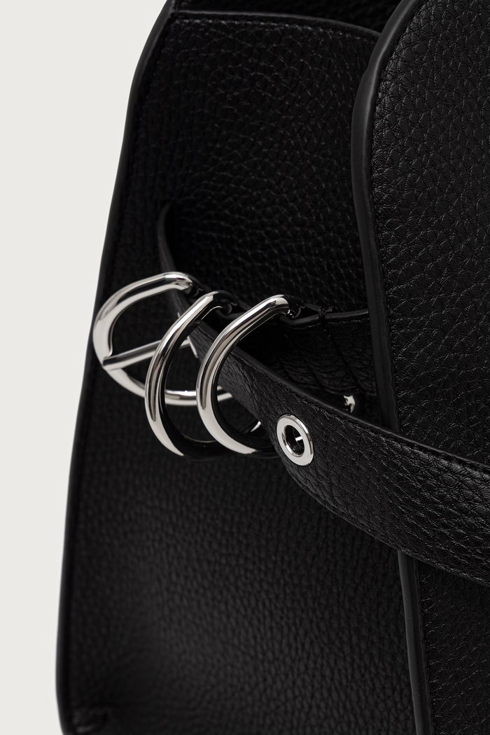 BOSS shopper torba ženska iz umetnega usnja CLARICE TOTE črna 50568167