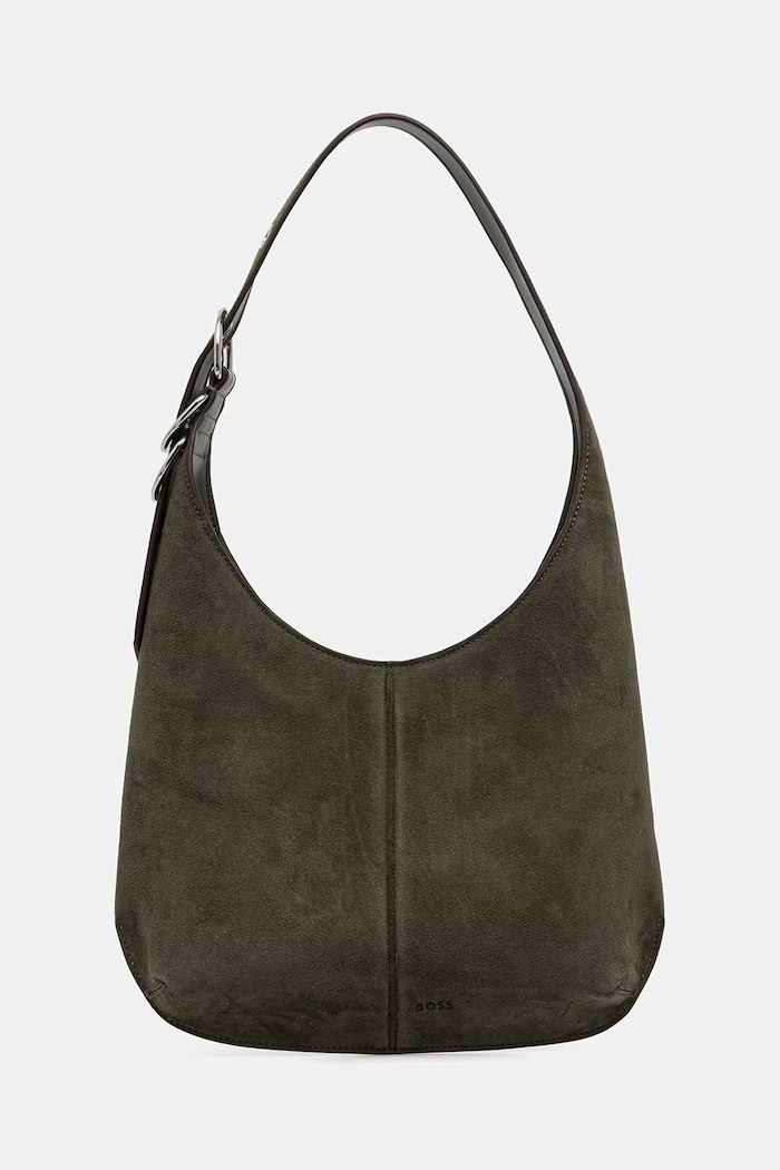 BOSS taška dámská CLARICE HOBO SU zelená 50568022