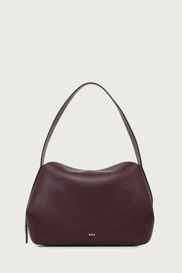 BOSS Чанта дамска CAYLIE SHOULDERBAG виолетов 50567998