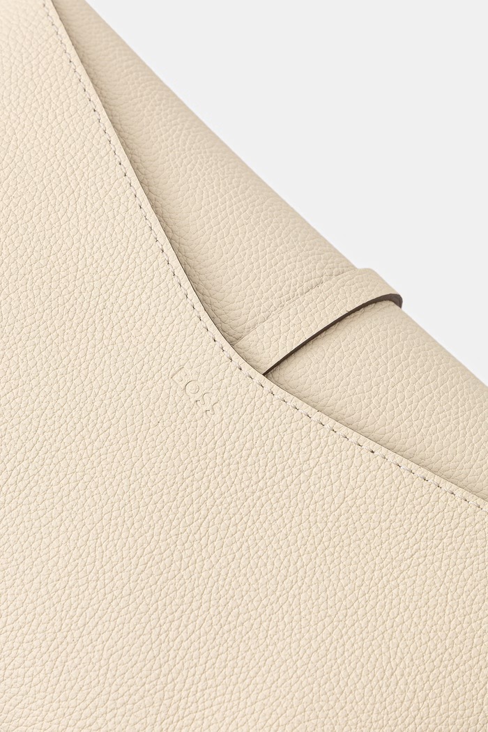 BOSS pisemska torbica ženska usnjena REAH CLUTCH bež 50567621