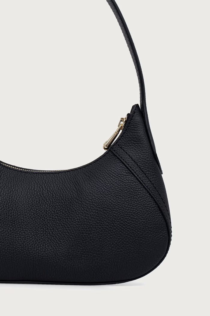 Аксессуары BOSS Сумка baguette для женщин кожаная Lenah SM Shoulder 50567618 чёрный