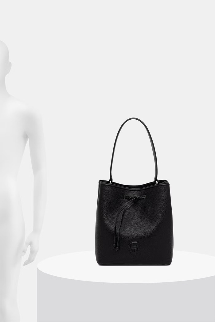 BOSS kabelka dámska z imitácie kože Anett Drawstring 50567602