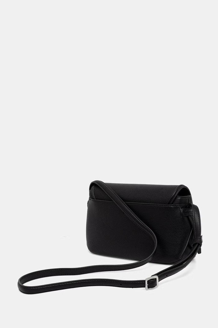 Dodaci BOSS crossbody torba za žene od imitacije kože Anett Flap Crossbody 50567599 crna
