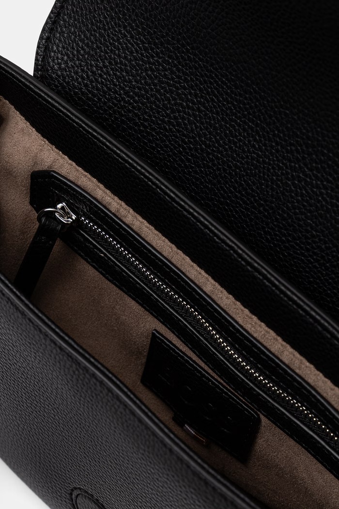 BOSS crossbody torba za žene od imitacije kože Anett Flap Crossbody 50567599 crna