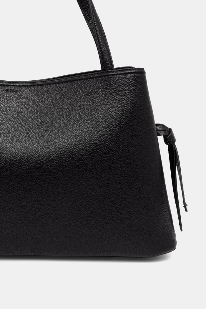 Accesorii BOSS geantă shopper pentru femei, cu imitație de piele Anett NewShape Tote 50567597 negru