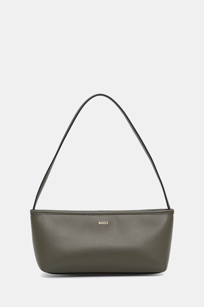 BOSS borsa da donna in similpelle Sandy EW Sh Bag verde 50567590