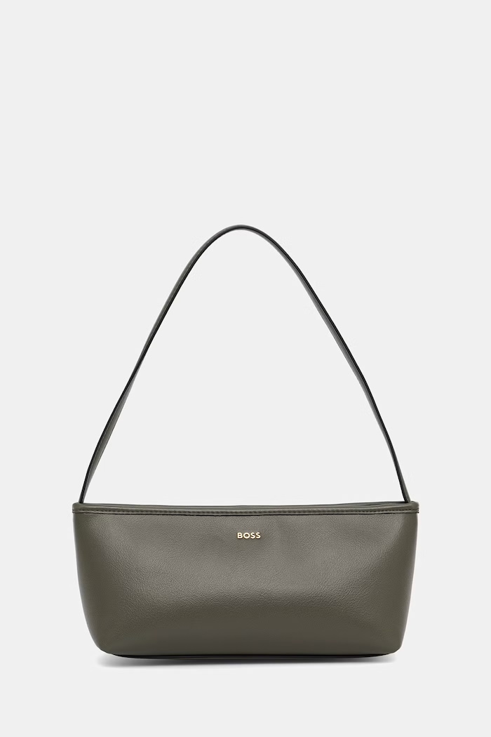 BOSS borsa da donna in similpelle Sandy EW Sh Bag verde 50567590