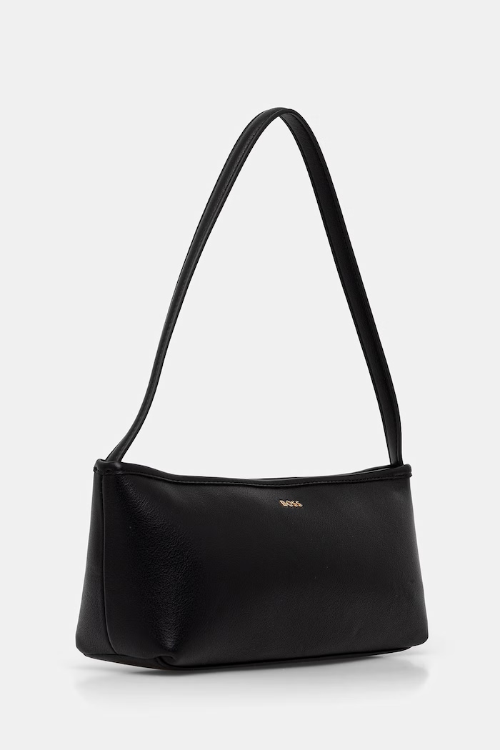 BOSS kabelka dámska z imitácie kože Sandy EW Sh Bag 50567590 čierna AW26