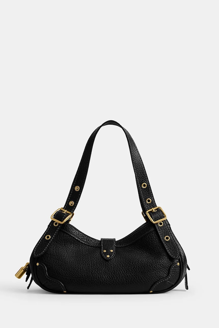 Coach torebka damska skórzana Small Drifter Bag CFM45 czarny AW26