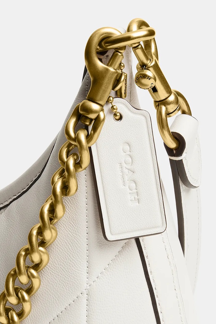 Coach torebka crossbody damska skórzana Soft Quilted Juliet Shoulder Bag 25 CEM90