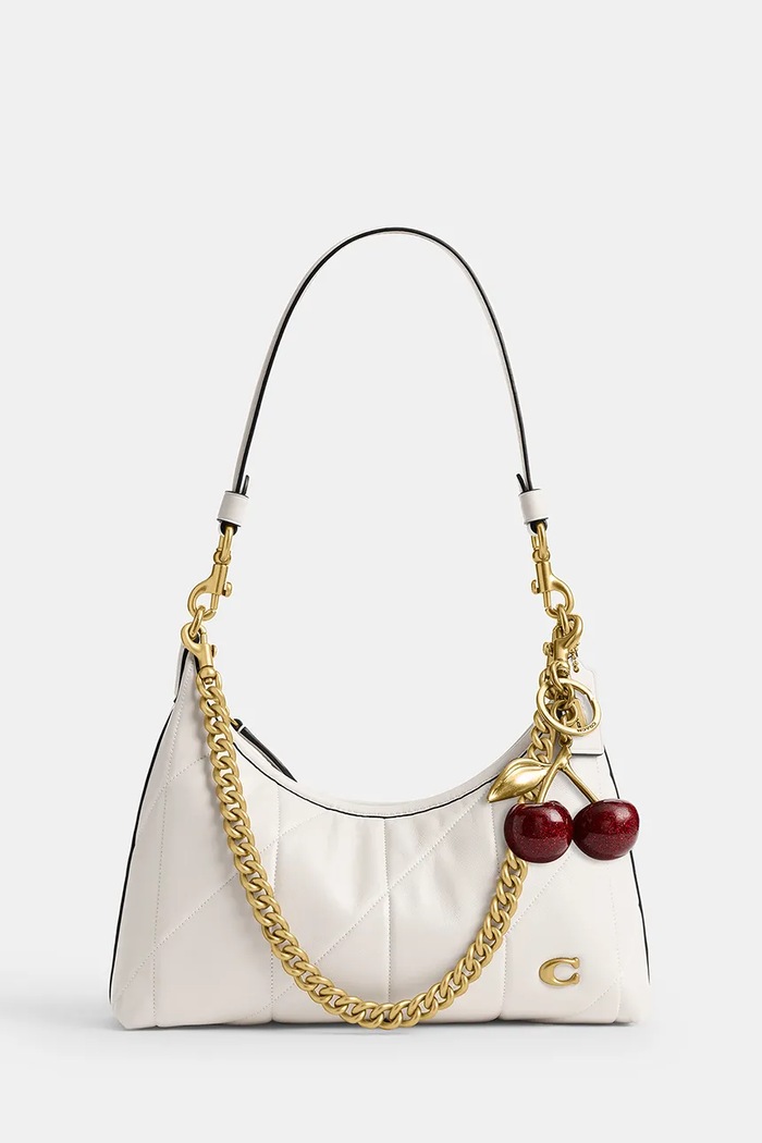 Coach torebka crossbody damska skórzana Soft Quilted Juliet Shoulder Bag 25 CEM90