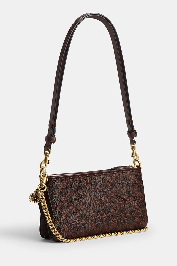 Akcesoria Coach torebka crossbody damska skórzana Audrey Crossbody Bag CEY53 brązowy