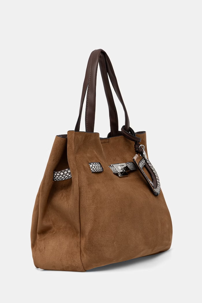DKNY shopper női műbőr BRYAR R63DMK43 bézs AW26