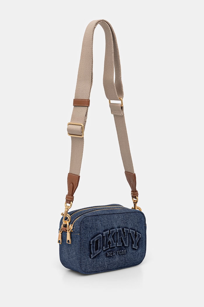 DKNY torebka crossbody damska jeansowa R62EDQ79 granatowy AW26