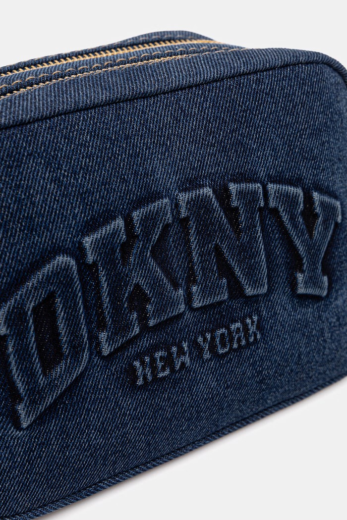 Akcesoria DKNY torebka crossbody damska jeansowa R62EDQ79 granatowy