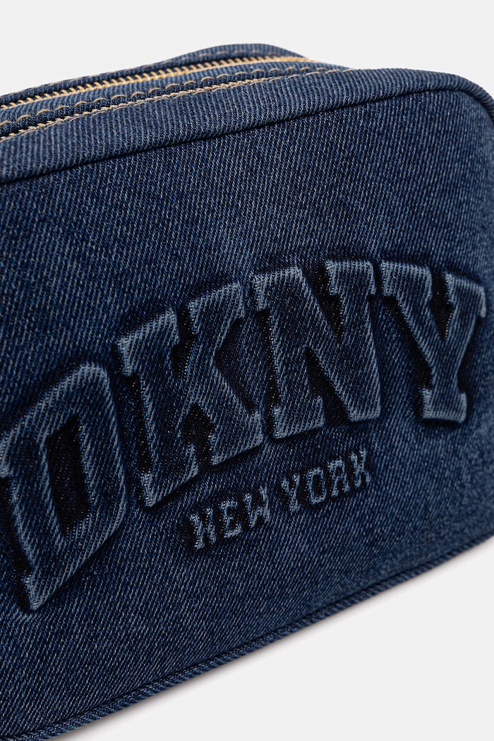 Akcesoria DKNY torebka crossbody damska jeansowa R62EDQ79 granatowy