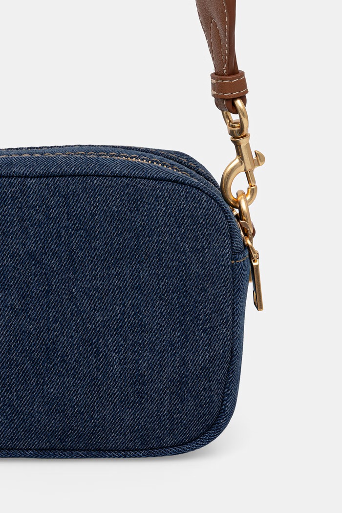 DKNY torebka crossbody damska jeansowa granatowy R62EDQ79
