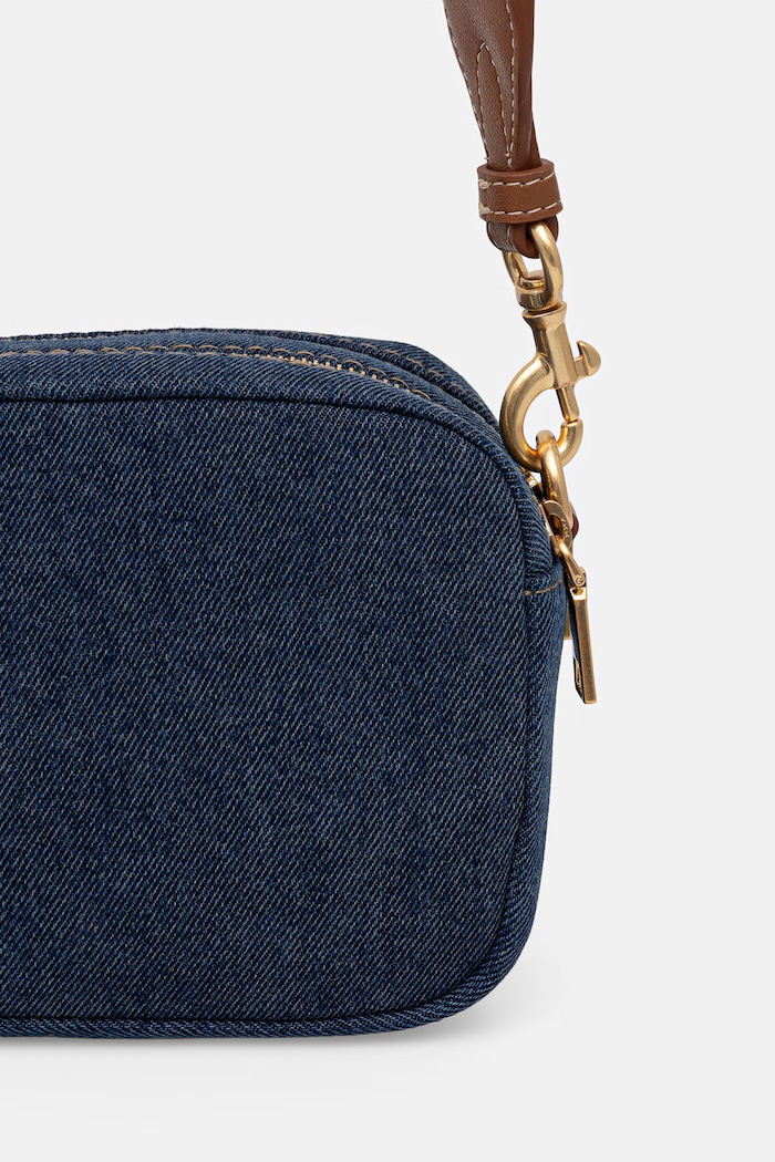 DKNY torebka crossbody damska jeansowa granatowy R62EDQ79