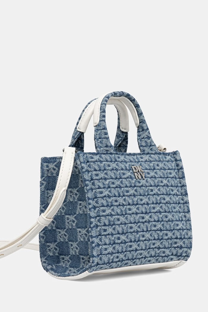 DKNY torebka crossbody damska jeansowa R62EDM56 niebieski AW26