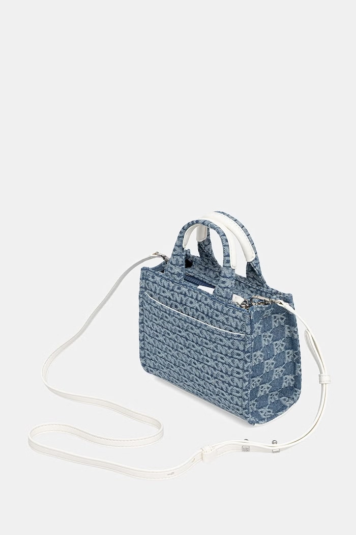 Akcesoria DKNY torebka crossbody damska jeansowa R62EDM56 niebieski