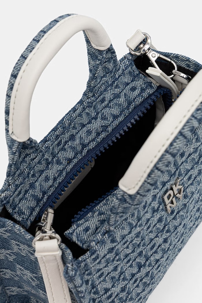 DKNY torebka crossbody damska jeansowa niebieski R62EDM56