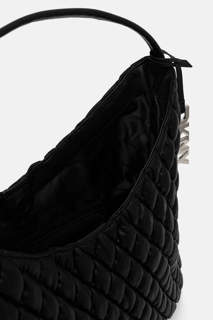 DKNY torebka hobo damska z imitacji skóry PAULA R62AZO07 czarny