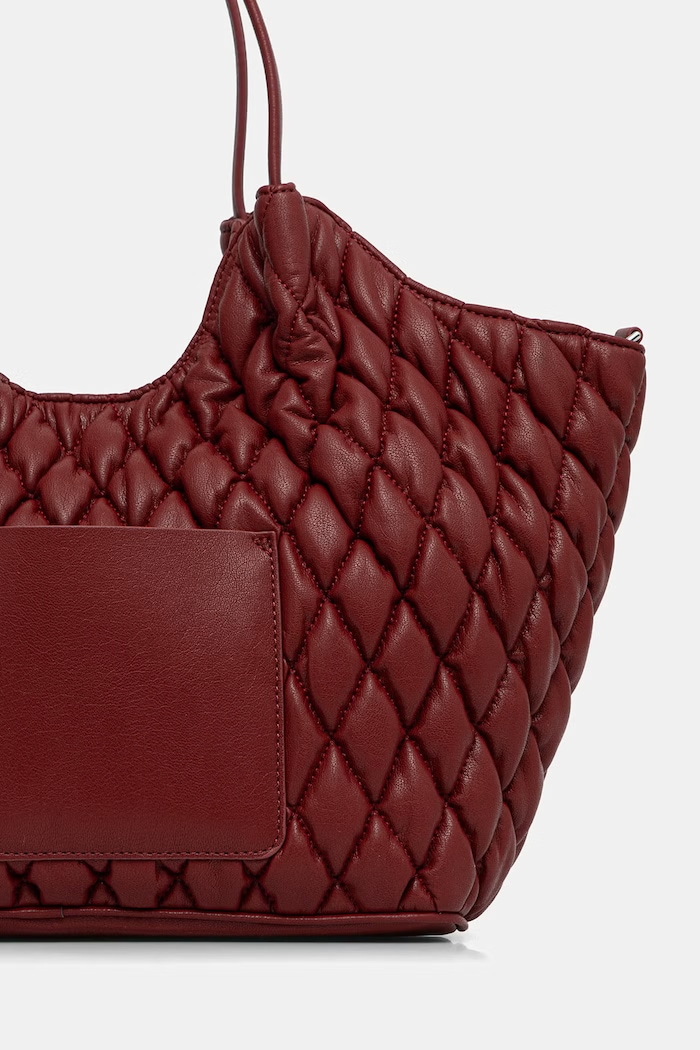 Akcesoria DKNY torebka tote damska z imitacji skóry PAULA R62AZE49 czerwony