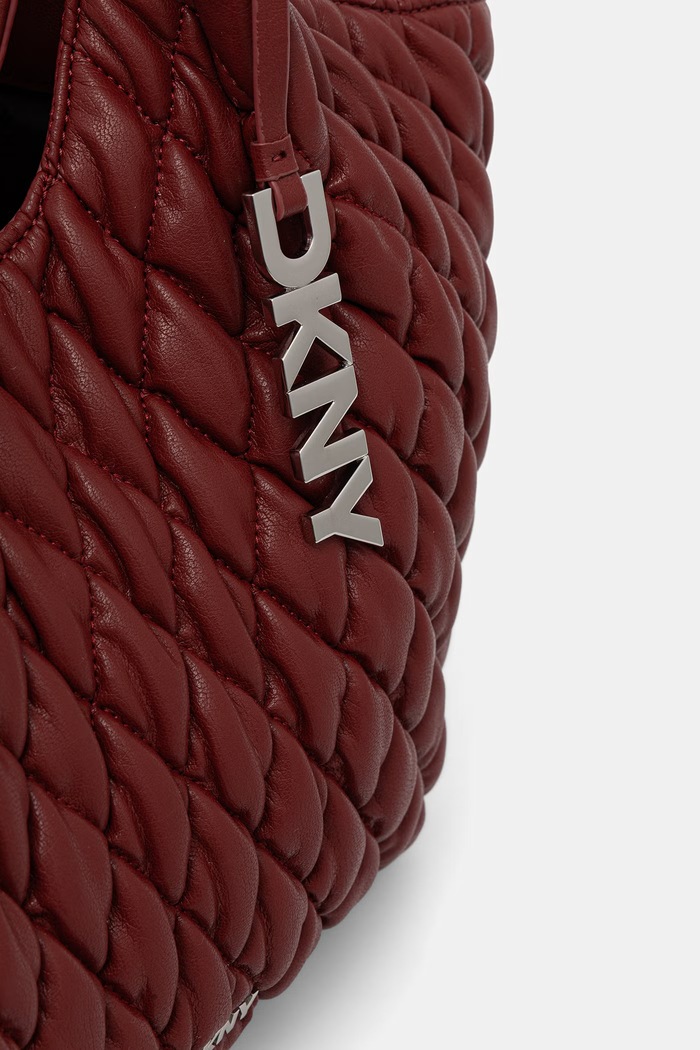 DKNY torebka tote damska z imitacji skóry PAULA czerwony R62AZE49