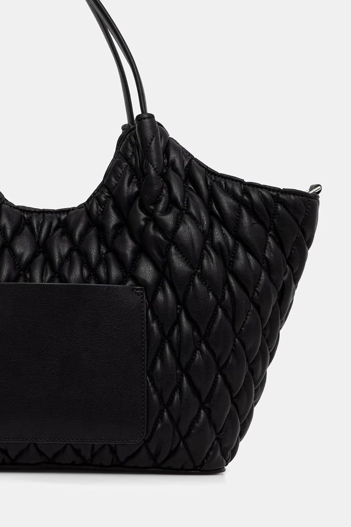 Akcesoria DKNY torebka tote damska z imitacji skóry PAULA R62AZE49 czarny