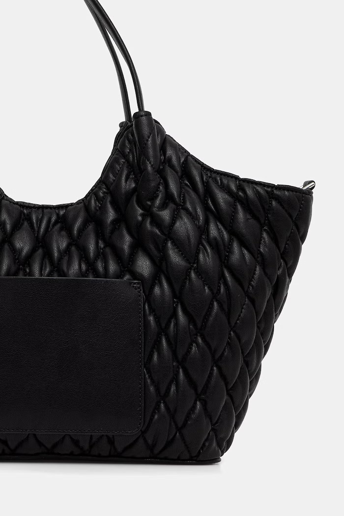 Akcesoria DKNY torebka tote damska z imitacji skóry PAULA R62AZE49 czarny