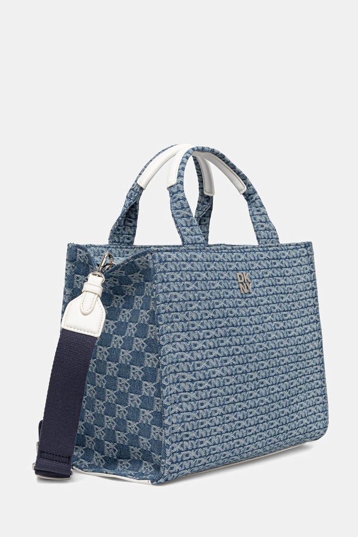 DKNY torebka shopper damska jeansowa R62ADR57 niebieski AW26