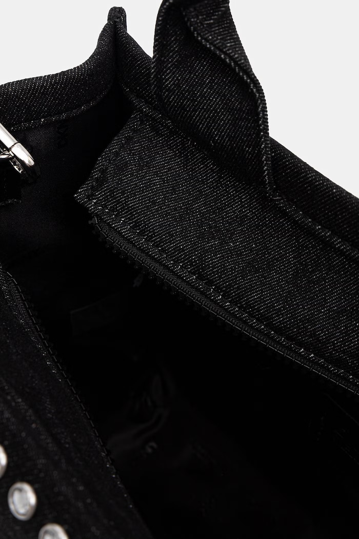 DKNY torebka tote damska jeansowa R62ADR46 czarny