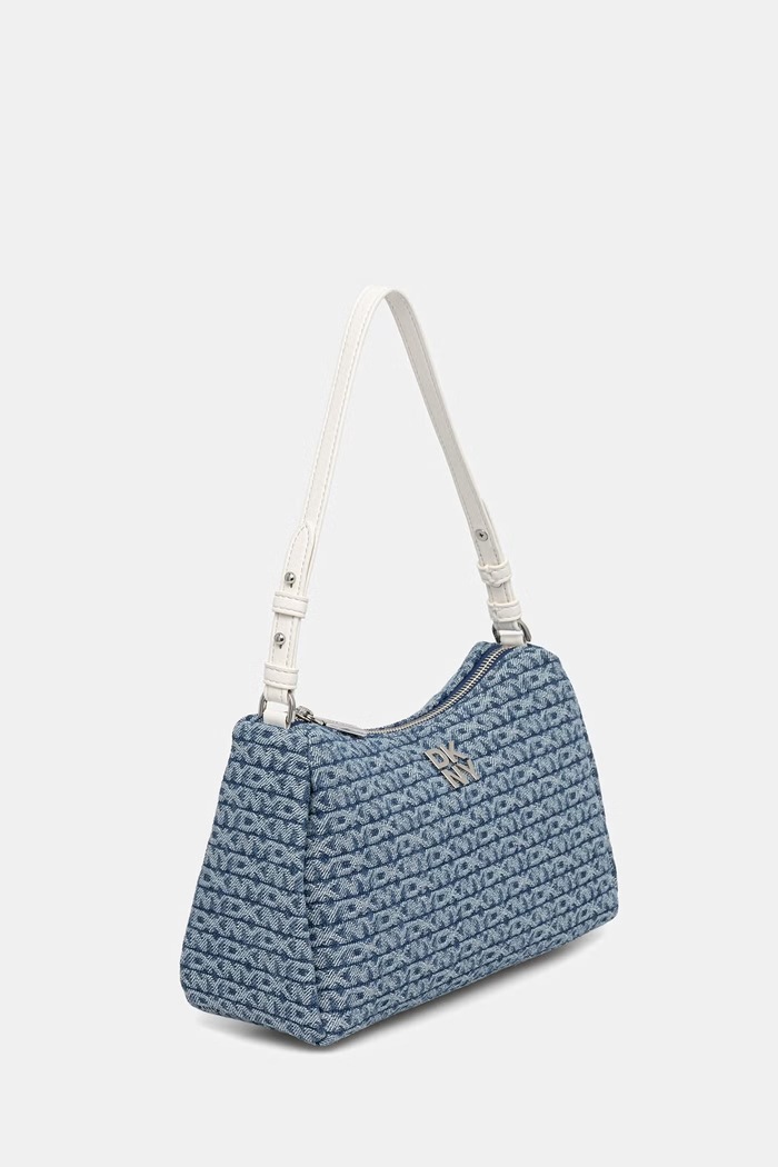 DKNY torebka hobo damska jeansowa REMY R623DE54 niebieski AW26